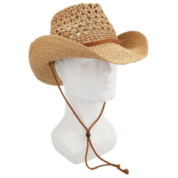 7268 Adult Sun Straw Western Cowboy Hat main image 4